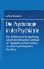 Buchcover Die Psychologie in der Psychiatrie