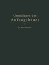 Buchcover Grundlagen des Aufzugsbaues