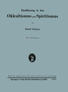 Buchcover Einführung in den Okkultismus und Spiritismus