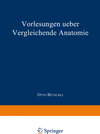 Buchcover Vorlesungen ueber vergleichende Anatomie