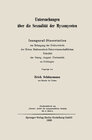Buchcover Untersuchungen über die Sexualität der Myxomyceten
