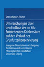 Buchcover Untersuchungen über den Einfluss der im Silo Entstehenden Kohlensäure auf den Verlauf der Grünfutterkonservierung