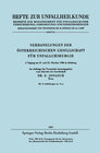 Buchcover Verhandlungen der Österreichischen Gesellschaft für Unfallchirurgie