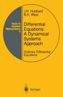 Buchcover Differential Equations: A Dynamical Systems Approach