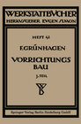 Buchcover Der Vorrichtungsbau