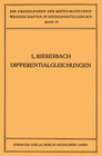 Buchcover Theorie der Differentialgleichungen