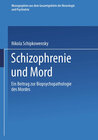 Buchcover Schizophrenie und Mord