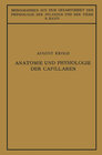 Buchcover Anatomie und Physiologie der Capillaren