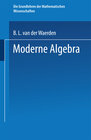 Buchcover Moderne Algebra