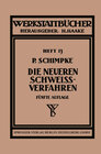 Buchcover Die neueren Schweissverfahren