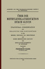 Buchcover Über die Methylenblaureduktion durch Glycin