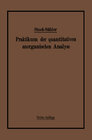 Buchcover Praktikum der quantitativen anorganischen Analyse