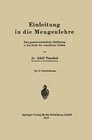 Buchcover Einleitung in die Mengenlehre