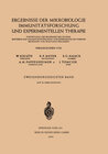 Buchcover Ergebnisse der Mikrobiologie Immunitätsforschung und Experimentellen Therapie