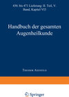 Buchcover Handbuch der Gesamten Augenheilkunde
