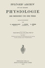 Buchcover Das Verhalten des Druckes im Pleuraraum bei der Atmung und die Ursachen seiner Veränderlichkeit