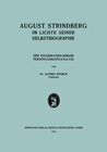 Buchcover August Strindberg im Lichte Seiner Selbstbiographie