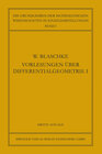 Buchcover Vorlesungen über Differentialgeometrie und geometrische Grundlagen von Einsteins Relativitätstheorie I