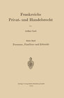 Buchcover Frankreichs Privat- und Handelsrecht