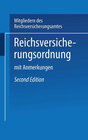 Buchcover Reichs-Versicherungsordnung