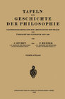 Buchcover Tafeln zur Geschichte der Philosophie