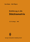Buchcover Einführung in die Stöchiometrie