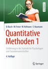 Buchcover Quantitative Methoden 1