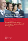 Buchcover Fehlzeiten-Report 2014
