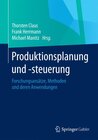 Buchcover Produktionsplanung und –steuerung