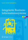 Buchcover Integrierte Business-Informationssysteme