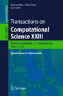 Buchcover Transactions on Computational Science XXIII