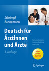 Buchcover Deutsch für Ärztinnen und Ärzte