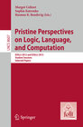 Buchcover Pristine Perspectives on Logic, Language and Computation