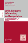 Buchcover Logic, Language, Information, and Computation
