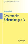 Buchcover Gesammelte Abhandlungen IV