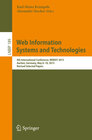 Buchcover Web Information Systems and Technologies