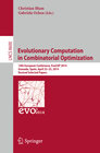 Buchcover Evolutionary Computation in Combinatorial Optimization