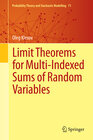 Buchcover Limit Theorems for Multi-Indexed Sums of Random Variables