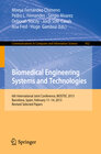 Buchcover Biomedical Engineering Systems and Technologies