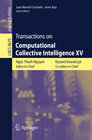 Buchcover Transactions on Computational Collective Intelligence XV