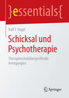 Buchcover Schicksal und Psychotherapie