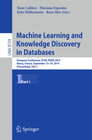 Buchcover Machine Learning and Knowledge Discovery in Databases