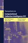 Buchcover Transactions on Computational Collective Intelligence XVI