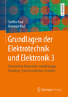 Buchcover Grundlagen der Elektrotechnik und Elektronik 3