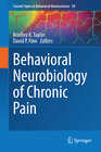 Buchcover Behavioral Neurobiology of Chronic Pain