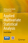 Buchcover Applied Multivariate Statistical Analysis