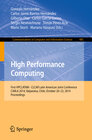 Buchcover High Performance Computing