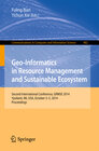 Buchcover Geo-Informatics in Resource Management and Sustainable Ecosystem