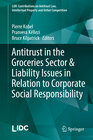 Buchcover Antitrust in the Groceries Sector & Liability Issues in Relation to Corporate Social Responsibility