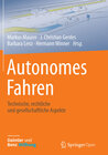 Buchcover Autonomes Fahren